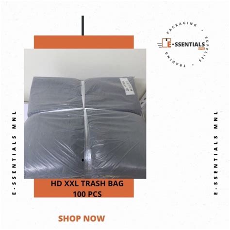 Xxl Regular Duty Trashgarbage Bags 500 Pcs With Invoice Receipt