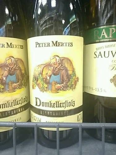 Peter Mertes Domkellerstolz Halbtrocken Vivino Us