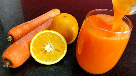 Como Fazer Suco De Laranja Cenoura YouTube