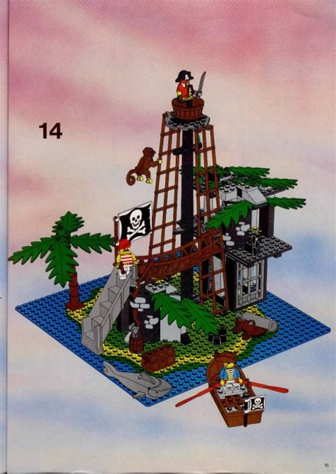 Lego Instructions For Set Forbidden Island Pirates None