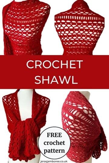 Crochet Shawl Pattern Free Jera S Jamboree