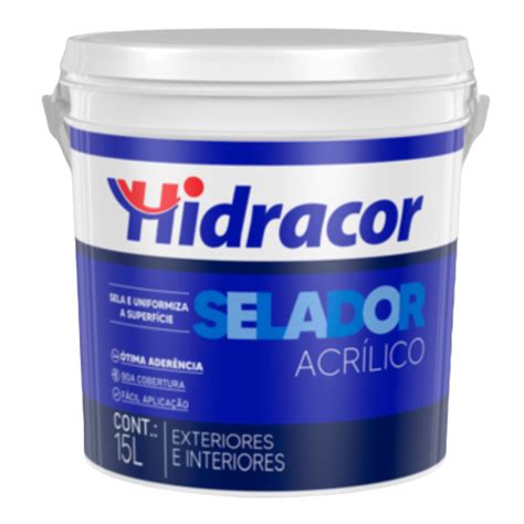 Selador Hidracor Acr Lico Branco L Jacar Home Center