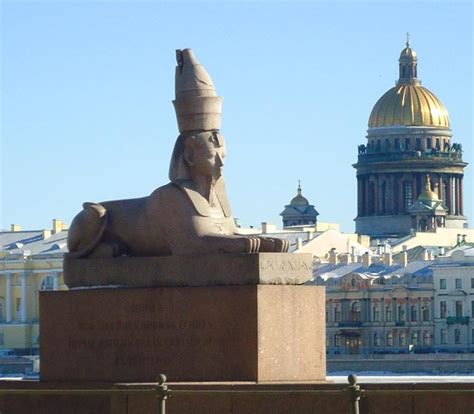 Сфинксы. Санкт-Петербург.Фото
