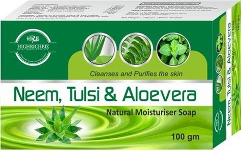 Neem Tulsi Aloe Vera Soap At Rs Piece Aloe Vera Soap In Karnal