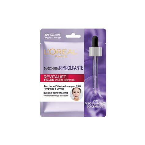 L Oreal Paris Revitalift Filler Maschera In Tessuto Con Acido Ialuronico