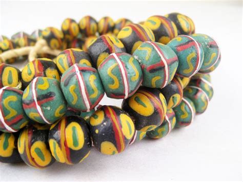 African King Beads From Ghana By Thebeadchest African Trade Beads