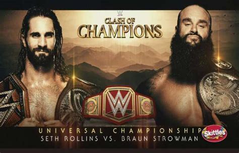 WWE Clash Of Champions 2019 Braun Strowman Vs Seth Rollins