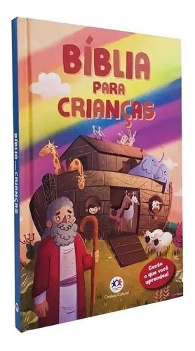 Bíblia Crianças Ilustrada Arco Iris Personagens Bíblicos MercadoLivre