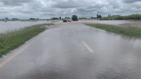 Liberaron La Ruta Nacional Que Estaba Cortada Por Inundaci N Agenciafe