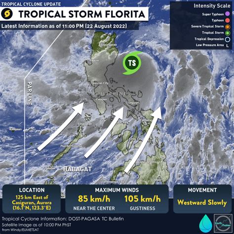 Earth Shaker PH On Twitter 11 00 PM UPDATE Bahagyang Lumakas Ang