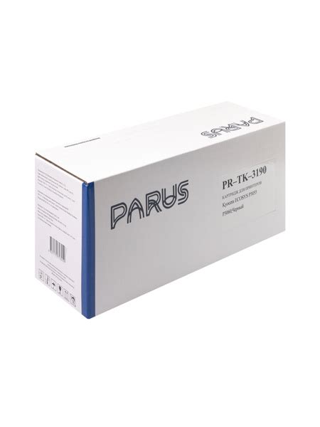 Расходник для печати PARUS Compatible PR - TK-3190, Черный (black), для ...