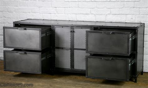 Industrial File Cabinet, Vintage Industrial File Drawers, Industrial ...