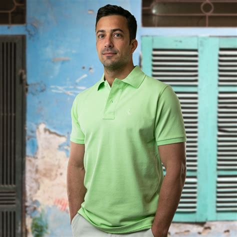 Green Polo Shirts For Men