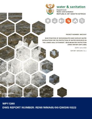 Fillable Online Groundwater And Surface Water Interaction Water