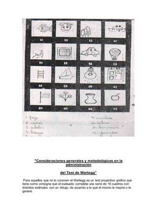 Test De Wartegg Campos Dibujos Correctos Akkja