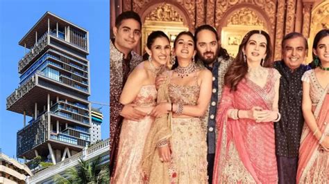 antilia mukesh ambani nita ambani akash isha anant ambani