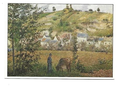 PEINTURE CAMILLE Pissarro Paysage A Chaponval EUR 2 00 PicClick FR