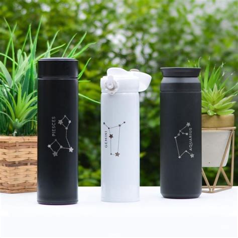 Jual TWIN DIGITAL BOTOL MINUM TUMBLER ZODIAC GRAFIR CUSTOM 500ML