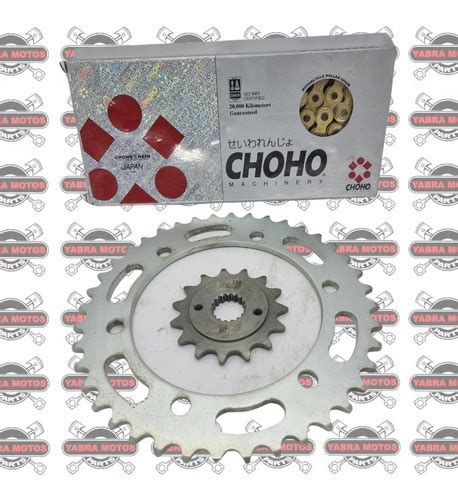 Kit Transmision Honda Nx 400 Falcon Completa Reforzad Dorada Cuotas