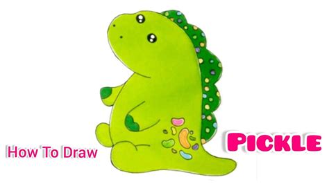 Pickle The Dinosaur Cute Wallpaper