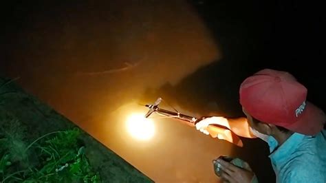 Slingshot Tilapia At Night Rejeki Nomplok Ikan Nila Berserakan Di