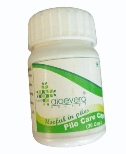 Aloevera Pilo Care Capsule For Bloody Piles At Rs 395 In Anand ID