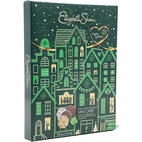 Buy Elizabeth Shaw Christmas Chocolate Advent X Luxury Mint