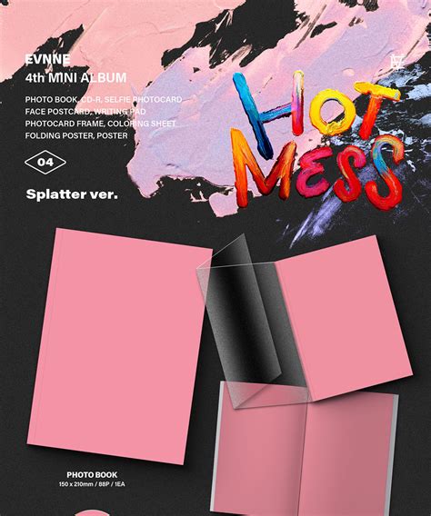 EVNNE HOT MESS Th Mini Album Th Feb Shopee Brasil