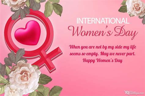 Generate Lovely Womens Day Wishes Greeting Cards