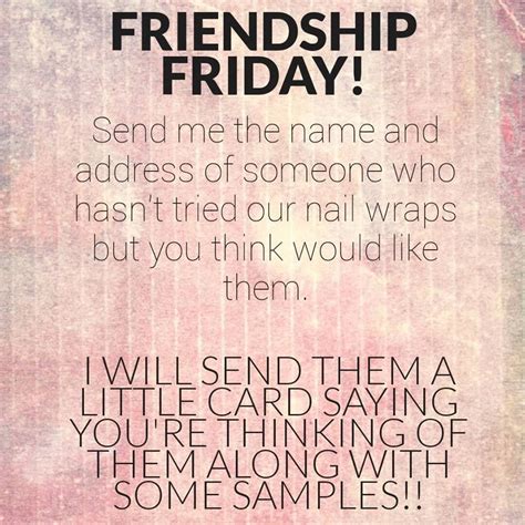 Friendship Friday Ask Me To Send A Friend A Card And Samples Card