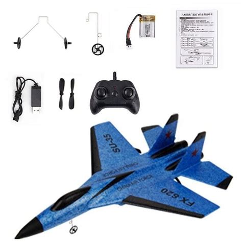 Epp Foam Fixed Wing Rc Glider Fighter Plane Ch Controller G Remote