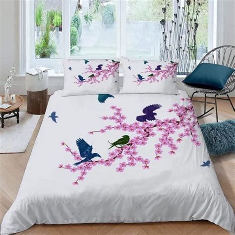 Housse De Couette X Ado Adulte Parure De Lit Style Japonais