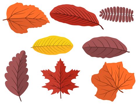 Falling Fall Leaves Clip Art