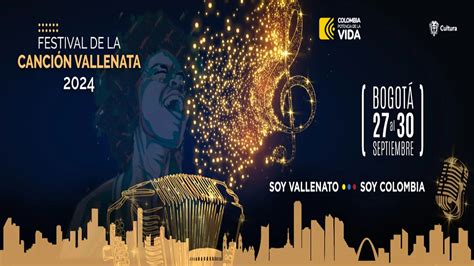 Festival de la Canción Vallenata 2024 en Bogotá Del 27 al 30 de