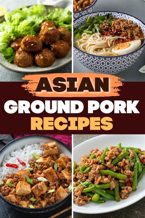 20 Easy Asian Ground Pork Recipes To Make For Dinner Insanely Good