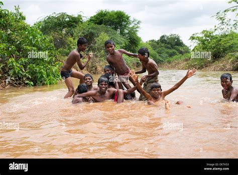 Boy Indian Swimming Water High Resolution Stock Photography And Images