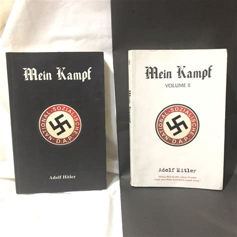 Mein Kampf Vol Dan Adolf Hitler Terjemahan Buku Alat Tulis