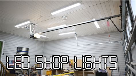 LED Shop Lights for the Garage (with Alexa Control) — 731 Woodworks - We Build Custom Furniture ...