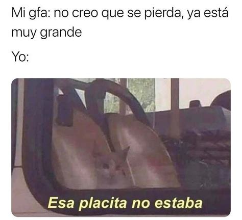 Mi gfa no creo que se pierda ya está muy grande Yo Esa placita no