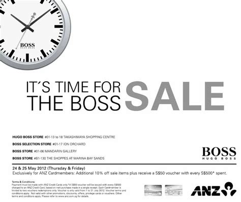 Hugo Boss Great Singapore Sale | Great Deals Singapore