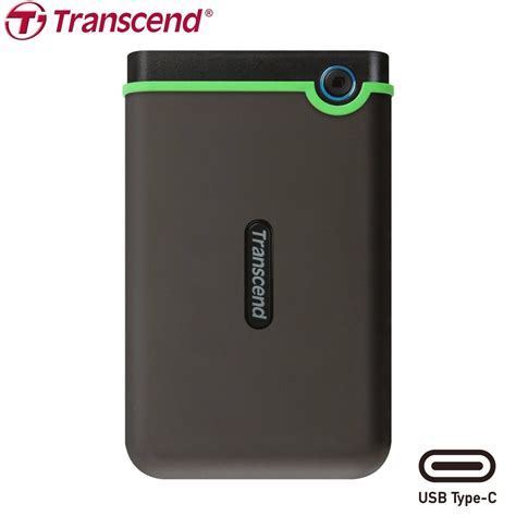 Buy Transcend 2TB StoreJet® 25M3C Type-C USB 3.1 External Hard Drive ...