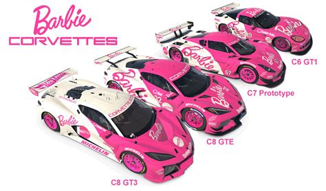 Corvette Dp Barbie By Clyde Coman Trading Paints