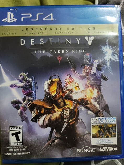 Destiny The Taken King Legendary Edition Sony Playstation 4 Ps4 Game