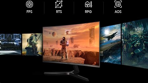 Curved Gaming Monitor C32JG50QQU LED (32") | Samsung DE