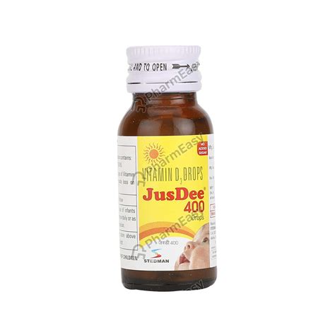 Jusdee 400 Iu Oral Drop 30 Uses Side Effects Dosage Composition And Price Pharmeasy