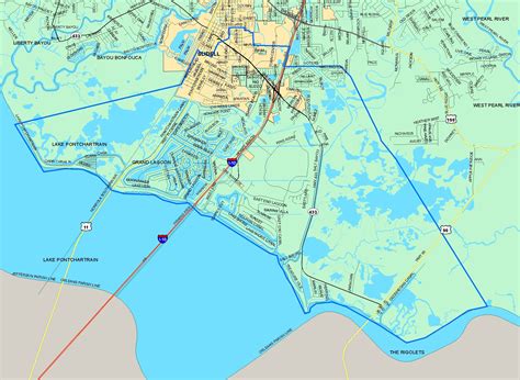 St Tammany Parish Zoning Map Maps Model Online