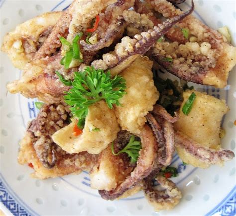 Salt Pepper Squid Recipe - Best Ever Chinese Fried Squid Recipes