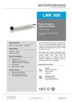 Capteur De Niveau Hydrostatique Lmk Bd Sensors Gmbh Pour Eaux