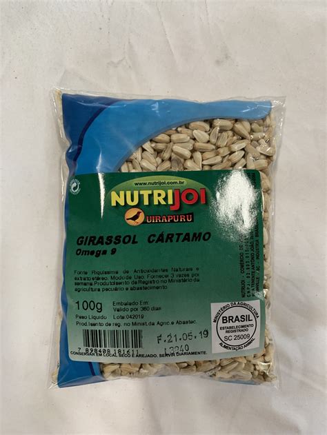 Girassol de Cártamo Nutrijoi 100g Agropecuária Imaruí