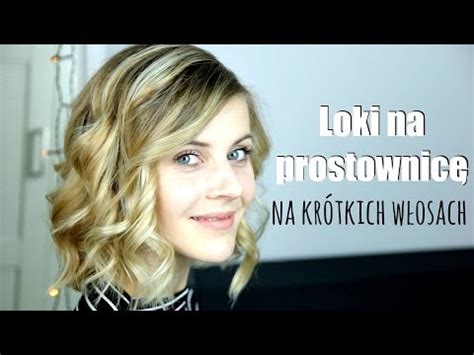 JAK ZROBIĆ LOKI NA PROSTOWNICĘ NA KRÓTKICH WŁOSACH MarKa Czesze